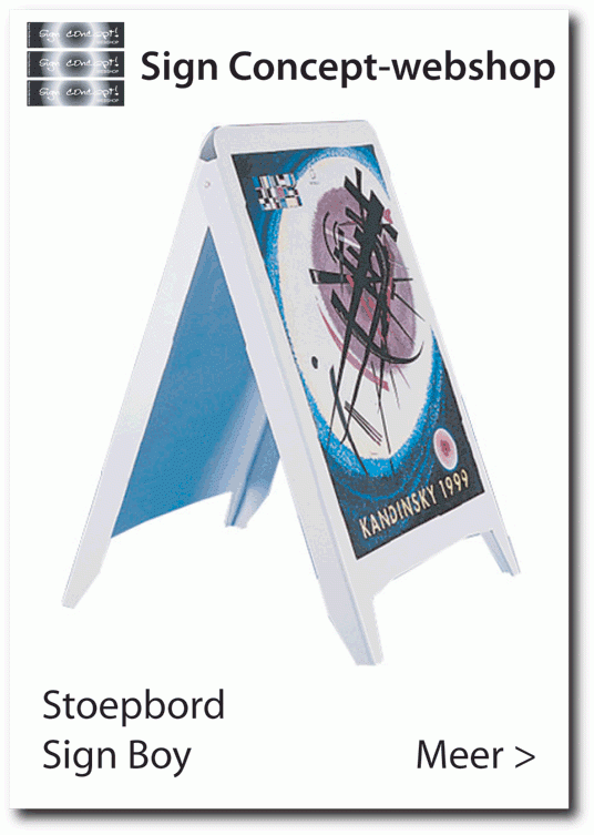 stoepborden - windmasters kunststof bord bedrukbaar